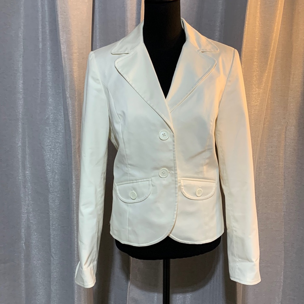 Carson Cream Blazer Jacket size M